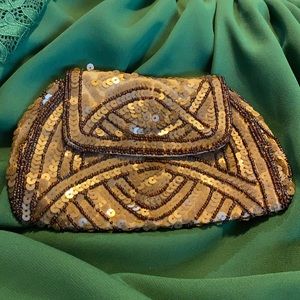 Vintage Belt / Wrist Art Deco Purse